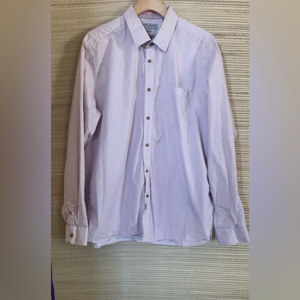 Ted Baker long sleeve dress shirt size 6=2XL